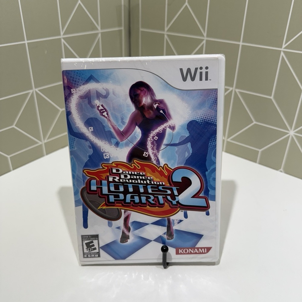 New‎ In Box - Konami Dance Revolution: Hottest Party 2 (Nintendo Wii, 2008)